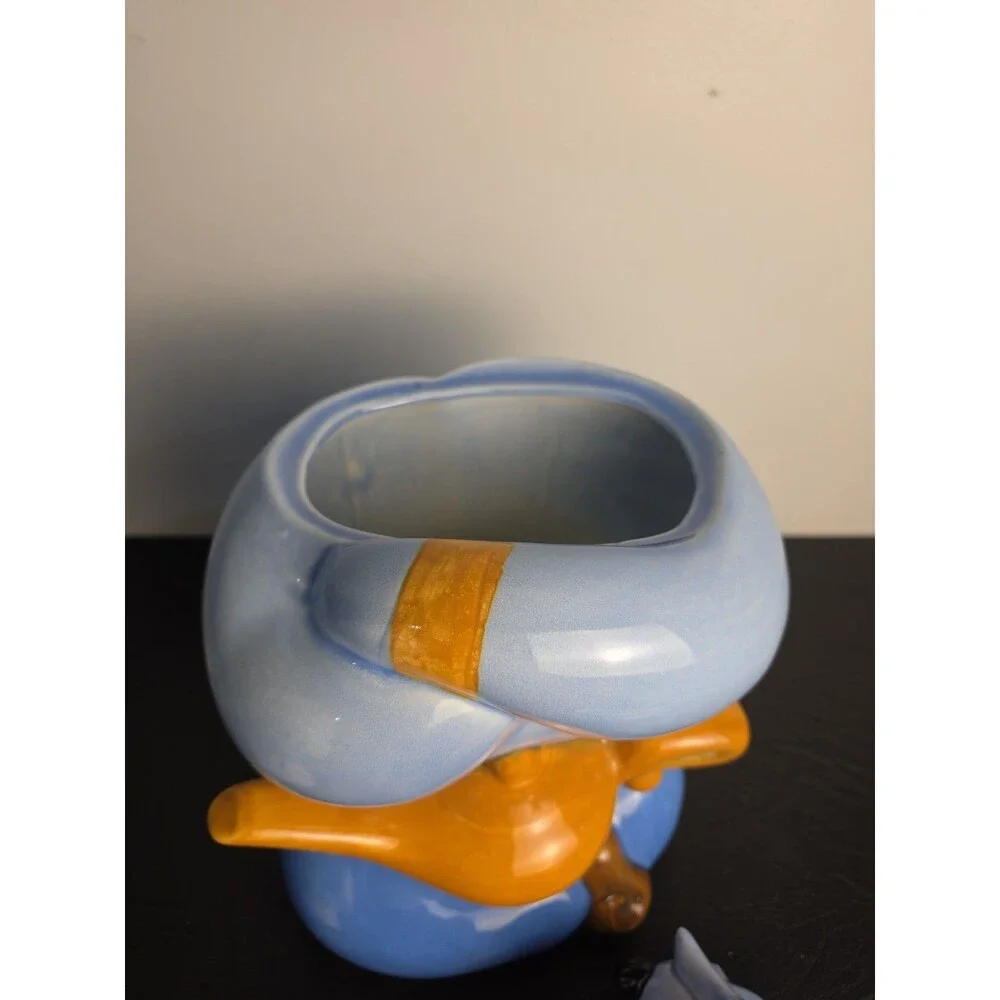 Treasure Craft Disney Aladdin Genie Ceramic Cookie Jar Collectible Kitchen Y2K
